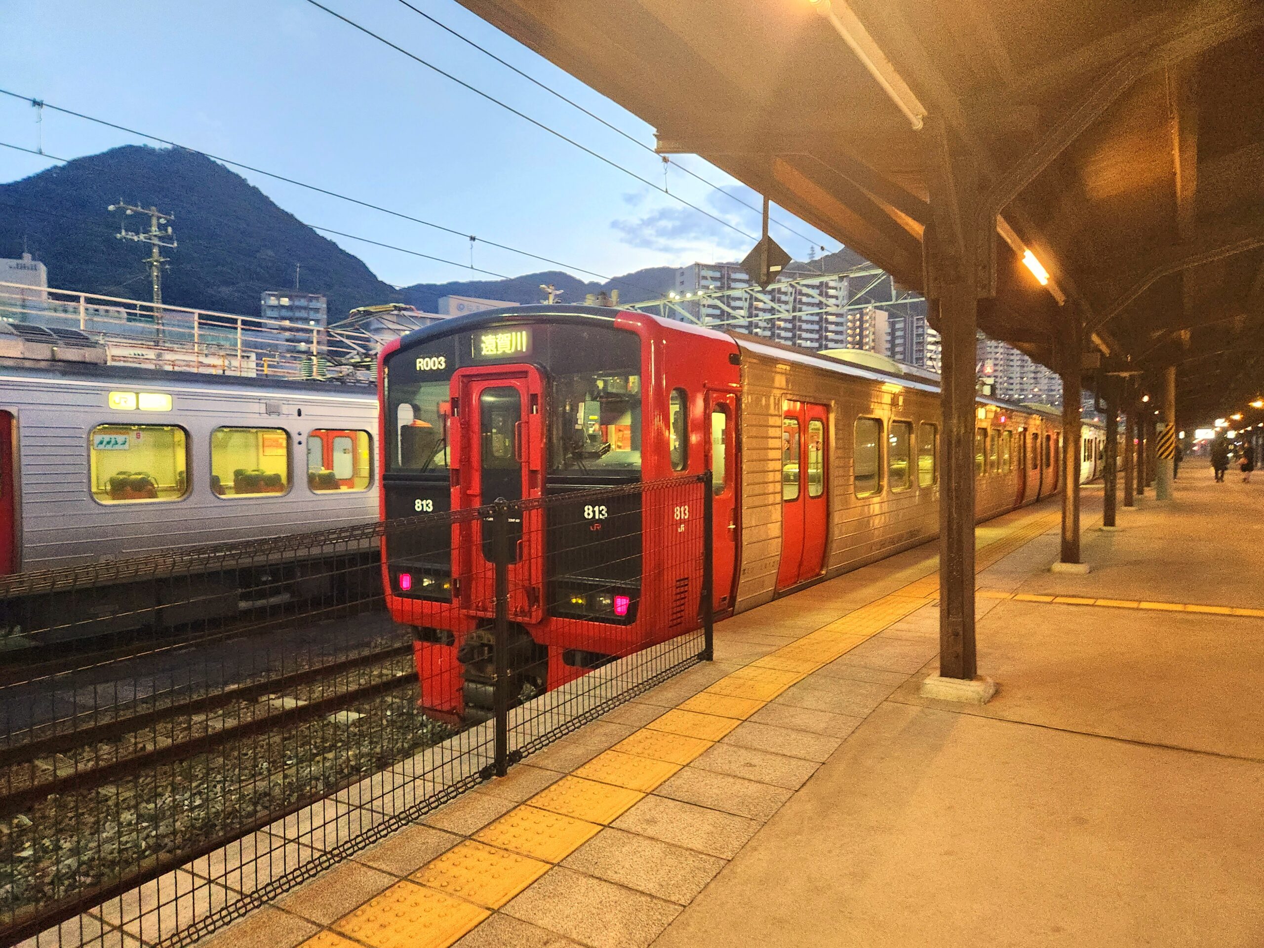 후쿠오카 열차 사진