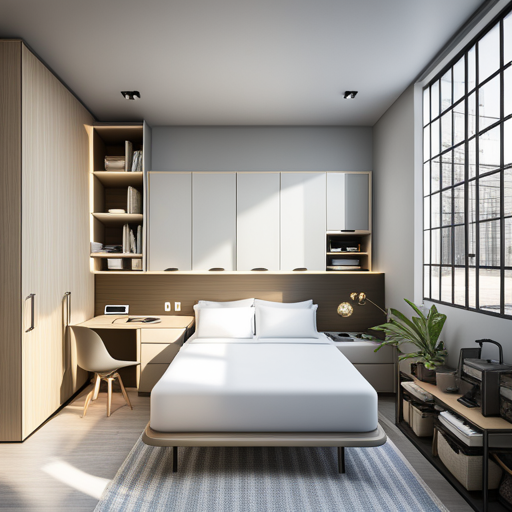 수납공간이 많은 원룸