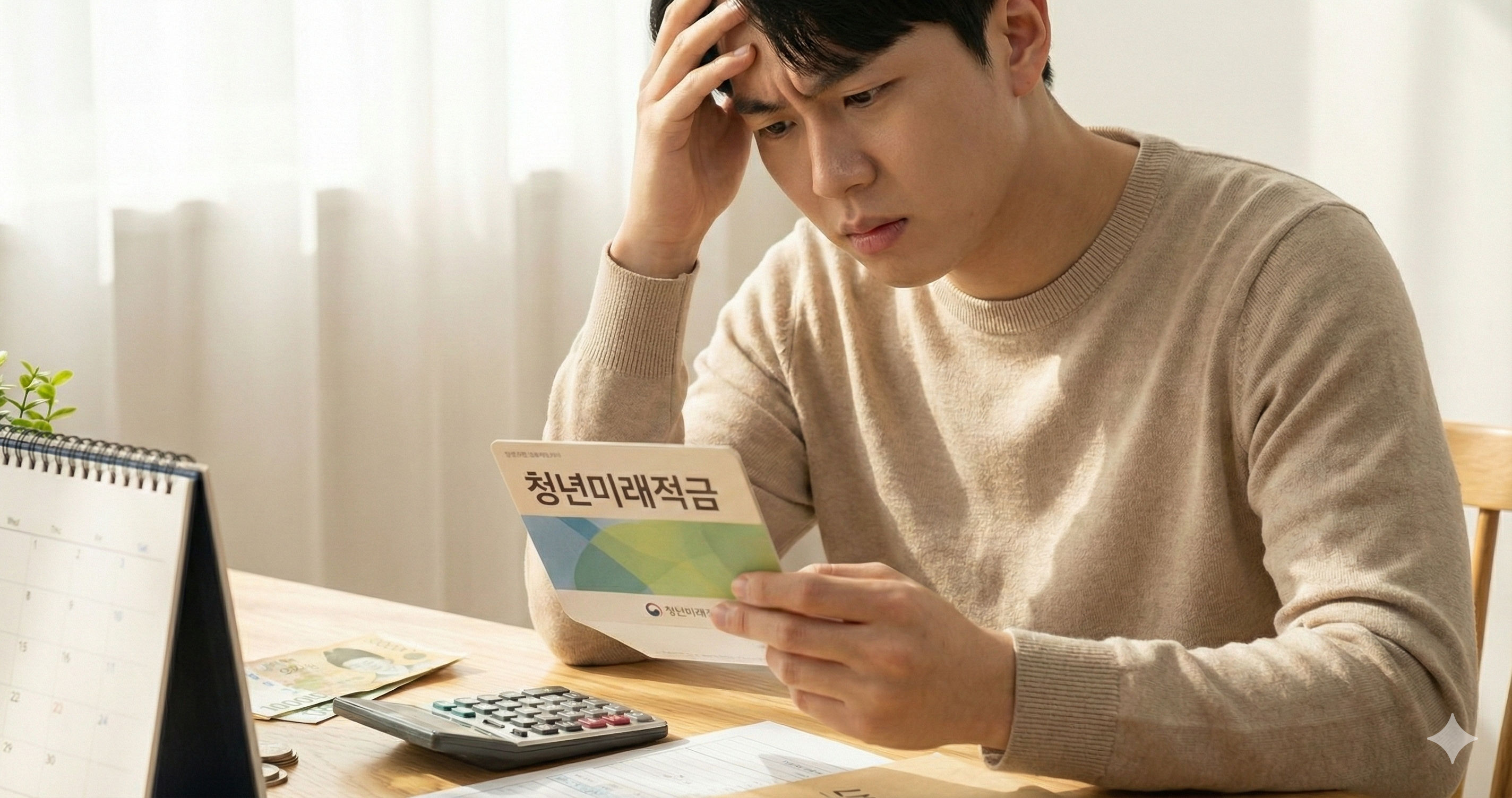 청년미래적금 가입을 고민하는 이미지