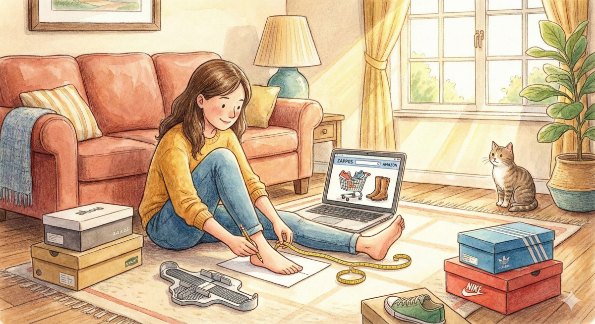 해외 신발 사이즈 썸내일