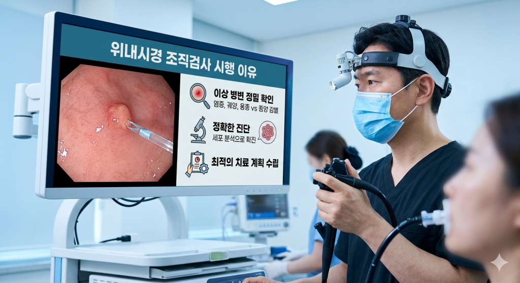 위내시경 조직검사 시행 이유